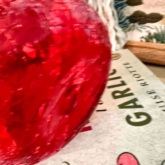 Vintage Rare Rainbow Amberina Crackle Glass Stubby Chunky Pitcher - Picture 5 of 9